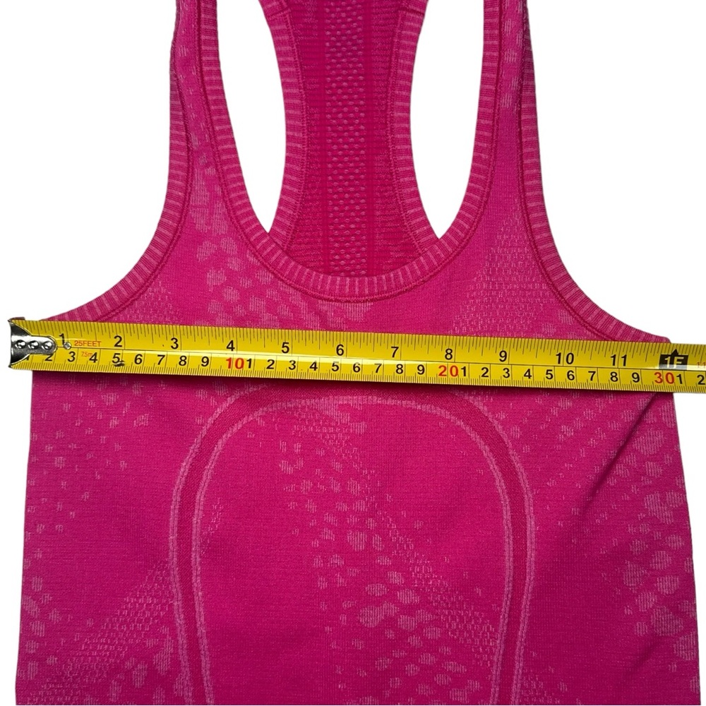 Lululemon Swiftly Tech Racerback Heathered Jewelled Magenta Style‎ W1N45S Size 2 - Picture 10 of 10